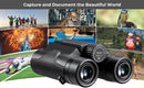 K&F Concept 8x21 Compact HD Binoculars (Black)