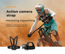 K&F Concept Head Strap & Chest Mount Set for Action Camera