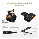 K&F Concept 4-in-1 Accessory Set for Action Cameras