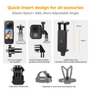 K&F Concept 4-in-1 Accessory Set for Action Cameras