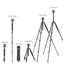 K&F Concept B234A1 Aluminum Professional Ball Head Tripod with Monopod