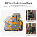 K&F Concept Backpack Strap Clip Mount for Action Camera