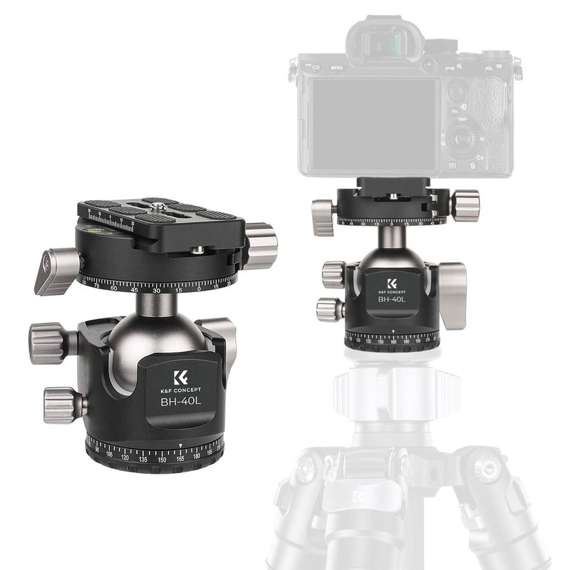 K&F Concept BH-40L Dual Panoramic Ball Head