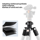 K&F Concept 64" Carbon Fiber Lightweight Travel Tripod