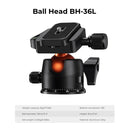 K&F Concept 64" Carbon Fiber Lightweight Travel Tripod