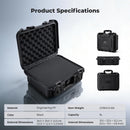 K&F Concept IP67 Protective Hard Case with Pre-cut Cubed Foam (Black)