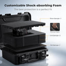 K&F Concept IP67 Protective Hard Case with Pre-cut Cubed Foam (Black)