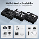 K&F Concept IP67 Protective Hard Case with Pre-cut Cubed Foam (Black)