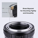 K&F Concept M42 Lenses to Sony E Mount Camera Adapter