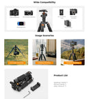 K&F Concept 52cm Mini Desktop Tripod