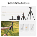 K&F Concept 52cm Mini Desktop Tripod