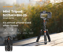 K&F Concept 52cm Mini Desktop Tripod