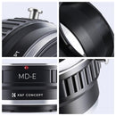 K&F Concept Minolta MD MC Lenses to Sony E Mount Camera Adapter