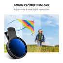K&F Concept 52mm Clip-On Phone VND Filter (1-9 stops)