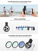 K&F Concept 52mm Clip-On Phone VND Filter (1-9 stops)