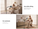 K&F Concept Adjustable Floor Tablet/Phone Stand with Stable Base