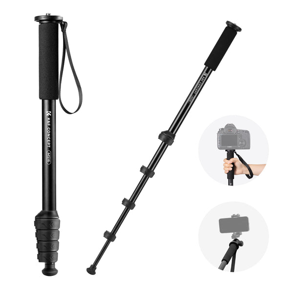 K&F Concept 63" 5-Section Aluminum Monopod