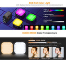 K&F Concept RGB Full Color Portable Photography Light (Black)