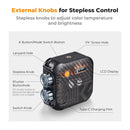 K&F Concept RGB Full Color Portable Photography Light (Black)