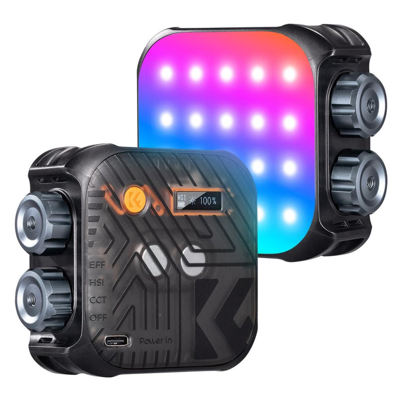 K&F Concept RGB Full Color Portable Photography Light (Black)