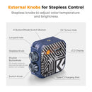 K&F Concept RGB Full Color Portable Photography Light (Blue)