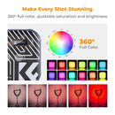 K&F Concept RGB Full Color Portable Photography Light (Blue)