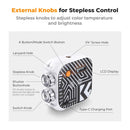 K&F Concept RGB Full Color Portable Photography Light (White)