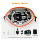 K&F Concept Urban Wander 11 Camera Sling Bag 5L (Orange)