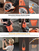 K&F Concept Urban Wander 11 Camera Sling Bag 5L (Orange)