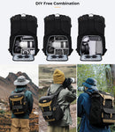 K&F Concept Urban Wander 02 Camera Backpack 20L (Black)