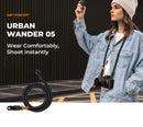 K&F Concept Urban Wander 05 Camera Neck / Shoulder Strap (Black)