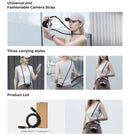 K&F Concept Urban Wander 05 Camera Neck / Shoulder Strap (Black+White)
