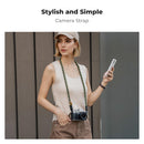 K&F Concept Urban Wander 05 Camera Neck / Shoulder Strap (Green+White)