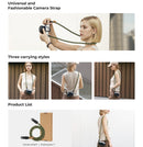 K&F Concept Urban Wander 05 Camera Neck / Shoulder Strap (Green+White)