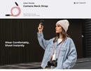 K&F Concept Urban Wander 05 Camera Neck / Shoulder Strap (Pink)