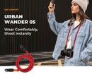 K&F Concept Urban Wander 05 Camera Neck / Shoulder Strap (Red)