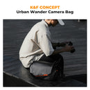 K&F Concept 10L Urban Wander 14 Sling Bag (Black)