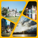 Kodak Ektar H35N Half Frame Camera Premium Kit (Glazed Blue)