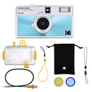 Kodak Ektar H35N Half Frame Camera Premium Kit (Glazed Blue)
