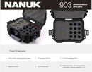 Nanuk 903 Case with Custom Foam for 12 Broadheads (Black)