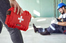 Nanuk 903 First Aid Case with Padded Divider and Mesh Lid Pocket (Red)