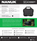 Nanuk 904 NANUK-R Collection Case with Cubed Foam (Black)