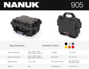 Nanuk 905 Case with Padded Divider (Black)