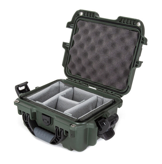 Nanuk 905 Case with Padded Divider (Olive)