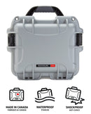 Nanuk 905 Case with Padded Divider (Silver)