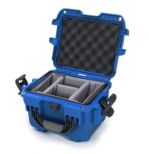 Nanuk 908 Case with Padded Divider (Blue)