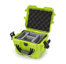 Nanuk 908 Case with Padded Divider (Lime)