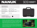 Nanuk 909 NANUK-R Collection Case with Cubed Foam (Black)