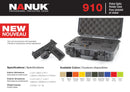 Nanuk 910 Case for Pistol Optic Ready (Black)