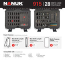 Nanuk 915 Case for 28 Knives (Olive)